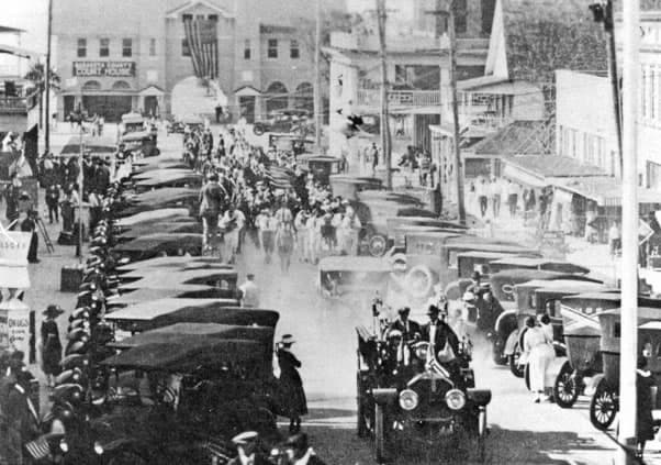 When a referendum approved the creation of Sarasota County, editor Rose Wilson added the word COUNTY to the name of the newspaper.An officer of the Woman's Club during the 1910s, Wilson printed minutes of the club's meetings and carried articles describing the various projects by which the women worked to benefit the social, cultural and political life of the community. When women gained the right to vote, Wilson encouraged them to become intelligent voters and provided through the paper basic information about voter registration, the political parties and the candidates in the next election. She considered herself one of the "progressives" in town and campaigned for the separation from Manatee County.Thanks to Rose Wilson, copies of the Times during the time she was the publisher, 1910-1923, remain, although in very fragile condition. They can be read via microfilm and paper copies at the Sarasota County History Center.